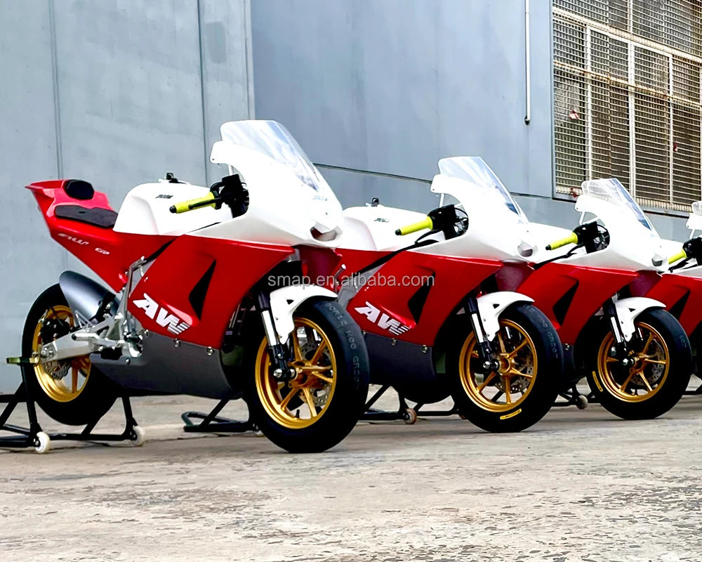 ForNew Arrival High-Speed Racing Motorcycle MINI Gp 150CC Front Rear Disc Brake Air Cooled Engine 110kmh Max SpeedGasoline Scoot