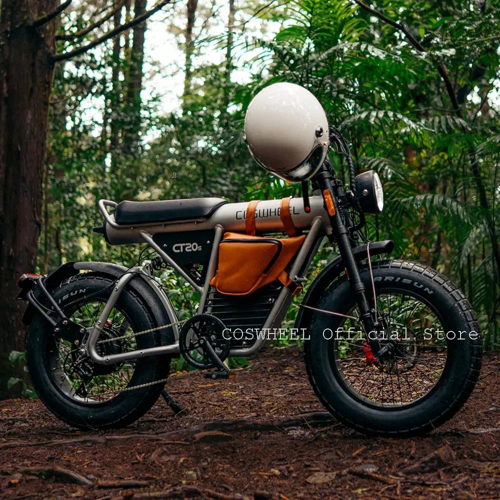 Coswheel CT20S Electric Bicycle 2000W motor 60V 27.5AH battery 90km/h E-bike 20 inch tire mountain off-road adult Electric bike