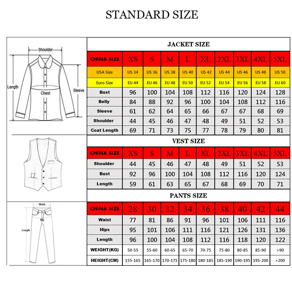 Luxury Pearls Men's Suit Slim Fit Single Breasted Blazer With Moved Train Customized Groom Wedding Tuxedo 3-Piece Man Dresses