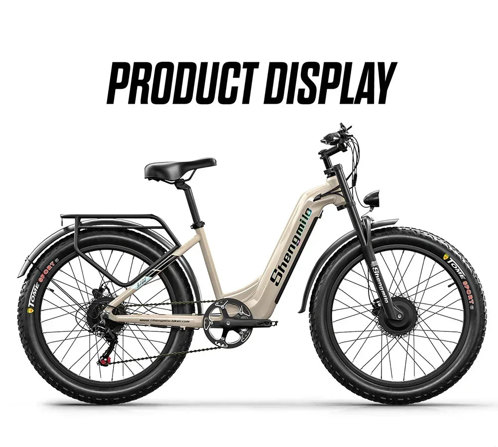 S700 Electric Bicycle Dual motor 2000W Lithium battery 48V17.5AH commuting 26 inch Hydraulic Brake E-bike off-road Electric bike