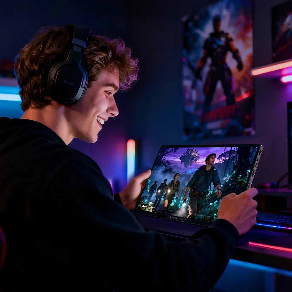 OneXPlayer Super V Intel Core Ultra X7 358H Processor 14” 2.8K AMOLED Tablet Gaming Al Mobile Workstation Laptop Win11 PC 48G 1T