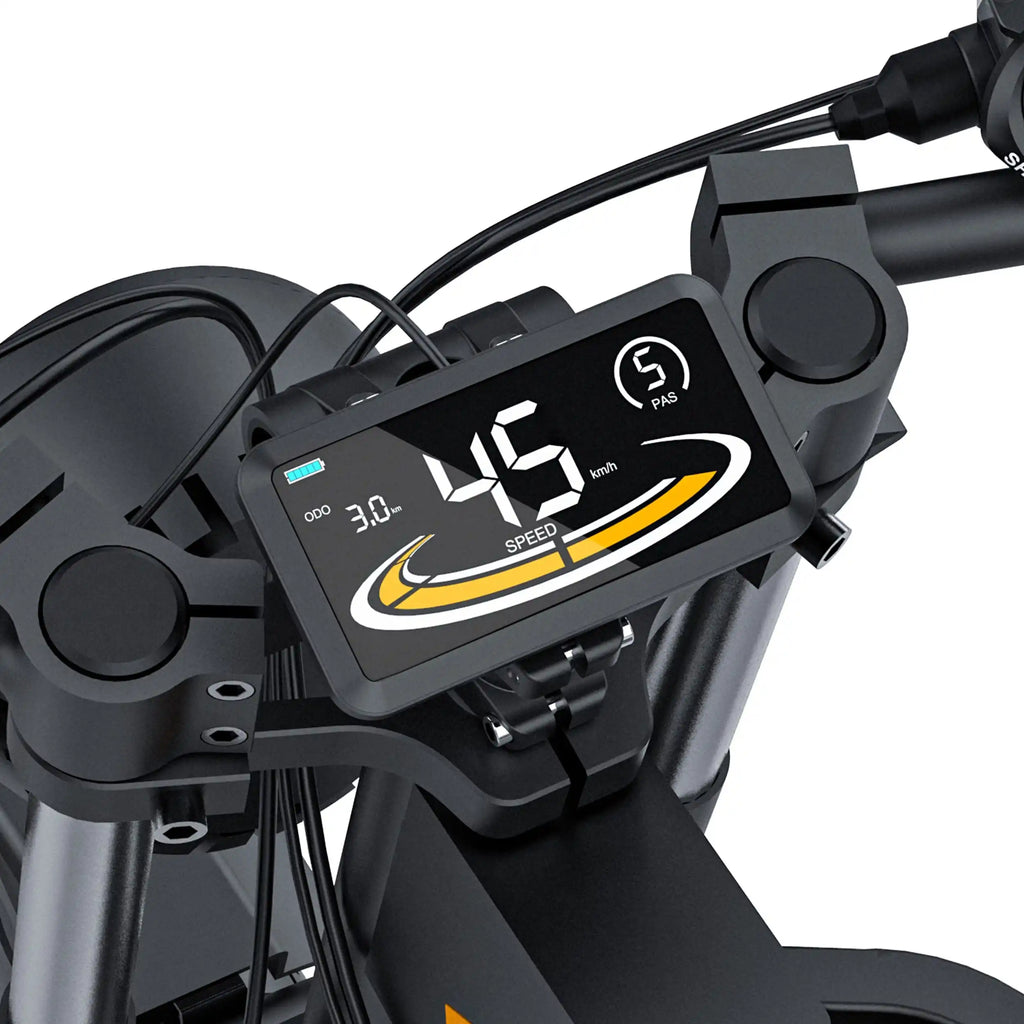 Electric Bike For Adult COSWHELL GT20 Pro 20x4.0" 3000W Dual Motor 48V 40AH Top 50Km/h 230Km Urban Off-Road Commuting E-Bike