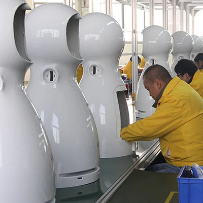 Smart Timo AI Service Robot with ChatGpt Face Recognition Voice Interaction Reception Robot