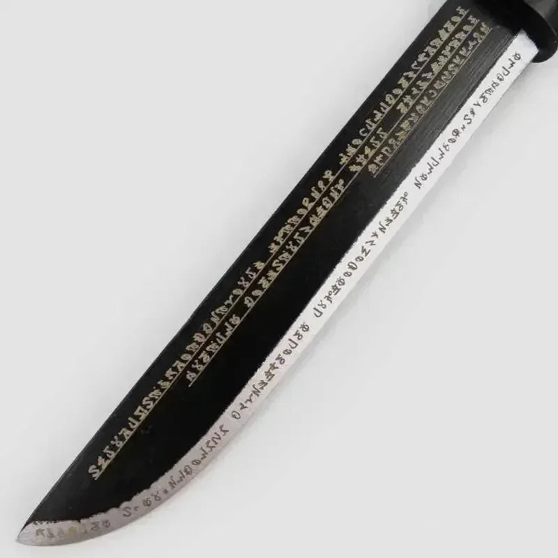 16in/41cm Bell Katana Dagger Anime DanMachi Hestia Ninja Knife Cosplay Prop Wooden Sword Real Size Japanese Katana Samurai Sword