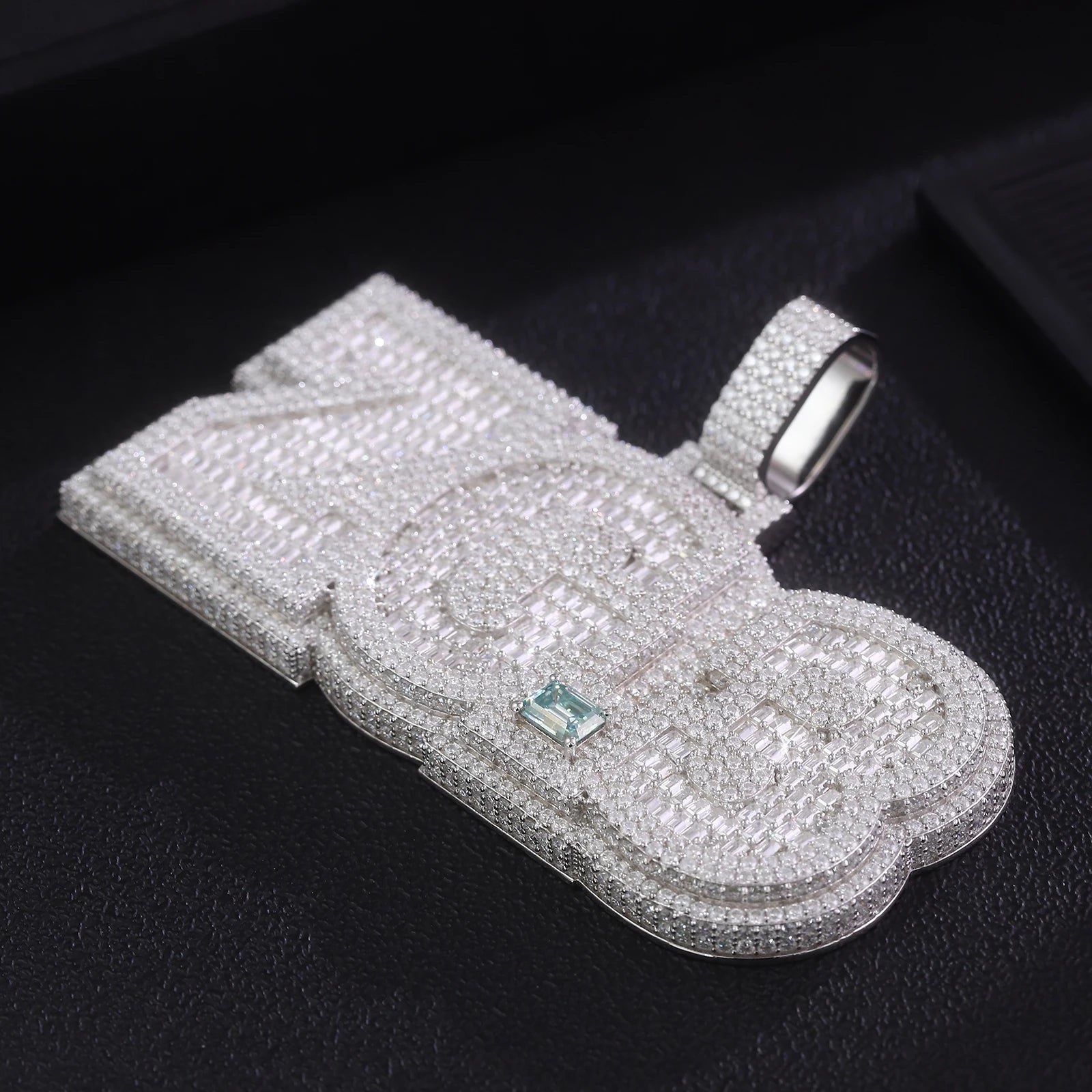 Provence Hip Hop Pendant for Men Moissanite Miami Fashion Rock Letter Pendant for Women Custom Jewelry
