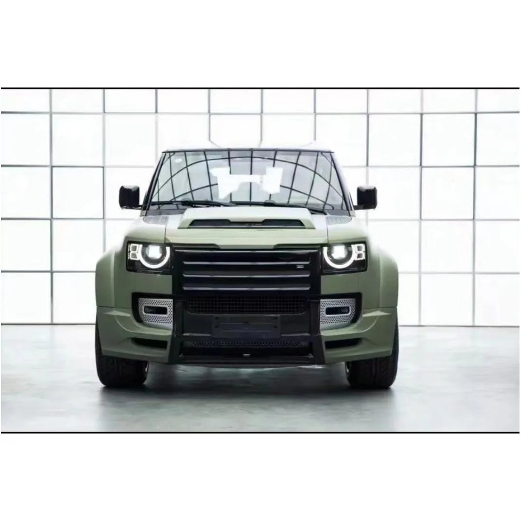 Quality Body Kit with CH Material for Land Rover Defender  L663 to Lumma Style Include Front Rear Bumper Grille Side Skirt