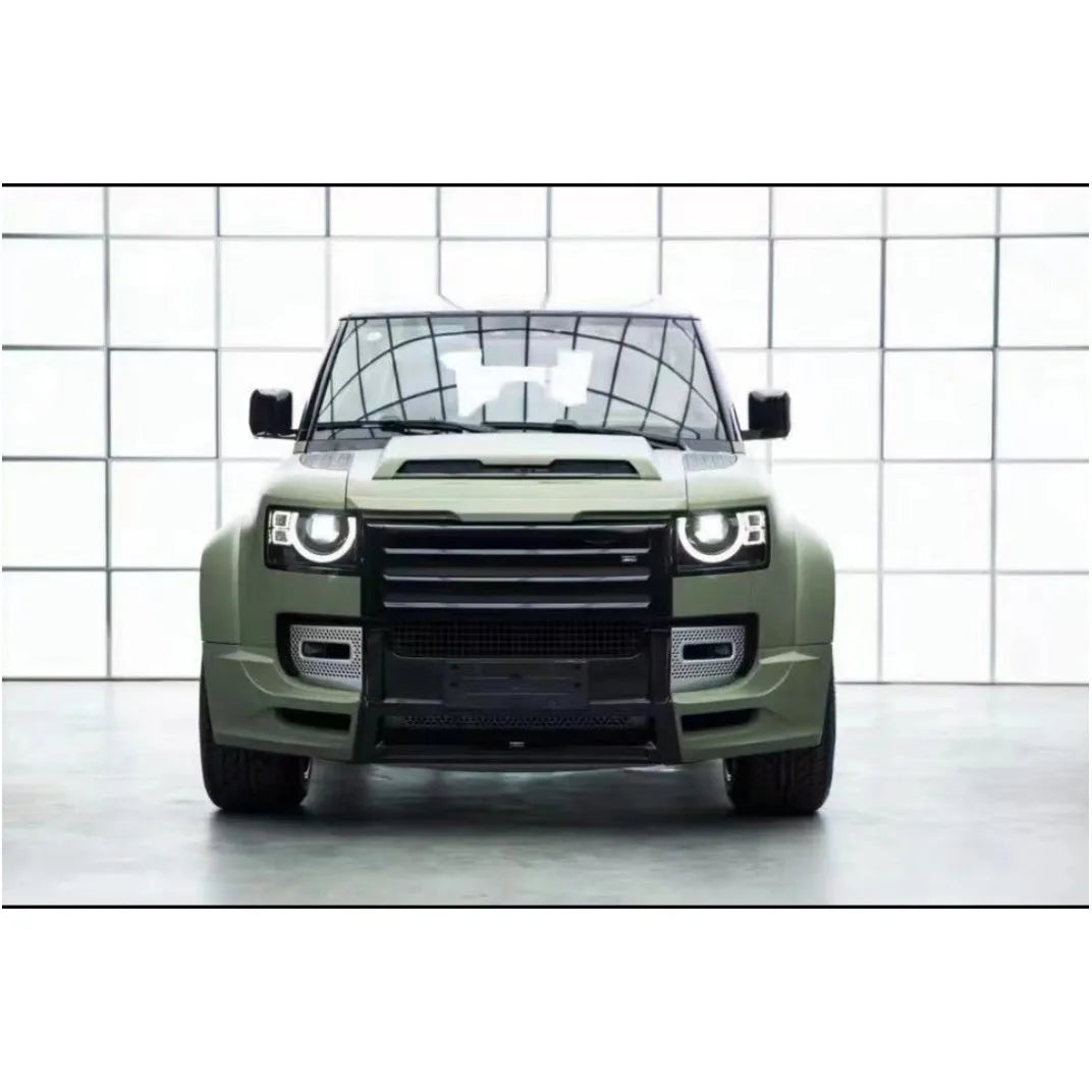 Quality Body Kit with CH Material for Land Rover Defender  L663 to Lumma Style Include Front Rear Bumper Grille Side Skirt