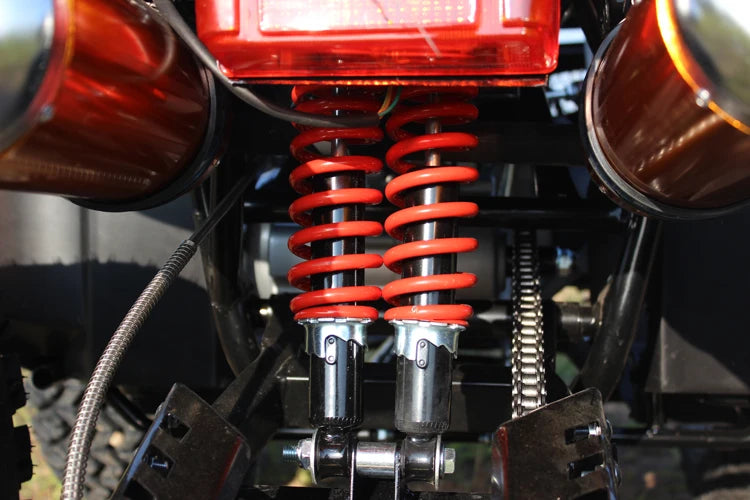 For200cc Chinese Sports Quad Bike ATV 4x4 Automatic UTV Oil Cooled CVT Big Bull 10 Inch Alloy Rims Adult Buggy Chain Drive 4-Str