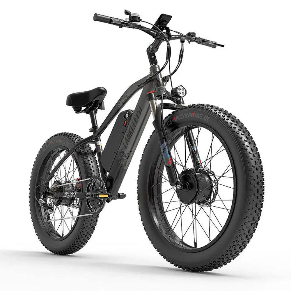 Electric Bike All Terrain Lankeleisi Mg740 26" 1000Wx2 Motor Adult E-Bike 48V 20AH Max Ranmge 150Km Load 150Kg Top Speed 30Mph