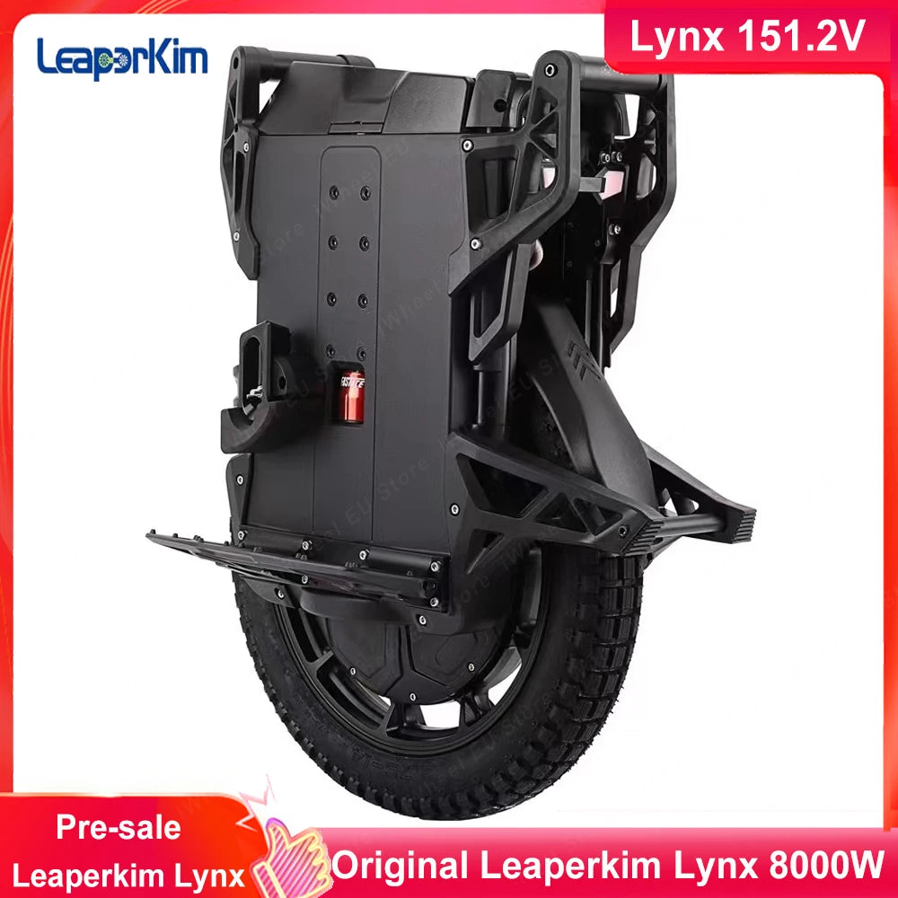 Original LeaperKim Veteran Lynx 151.2V 2700Wh Motor Power 3200W Peak Power 8000W 2.75-14 Tire For LeaperKim Lynx E-Wheel
