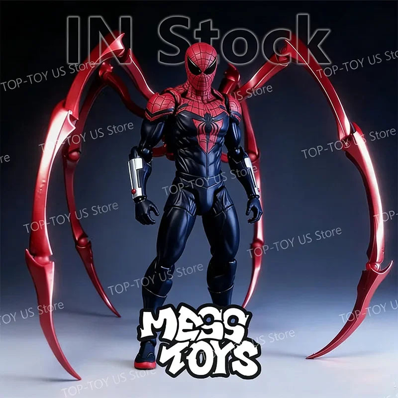 Mess Toys Superior Spider-Man Peter Parker Doctor Octopus Spiderman Neighbor Anime Action Figure Gifts