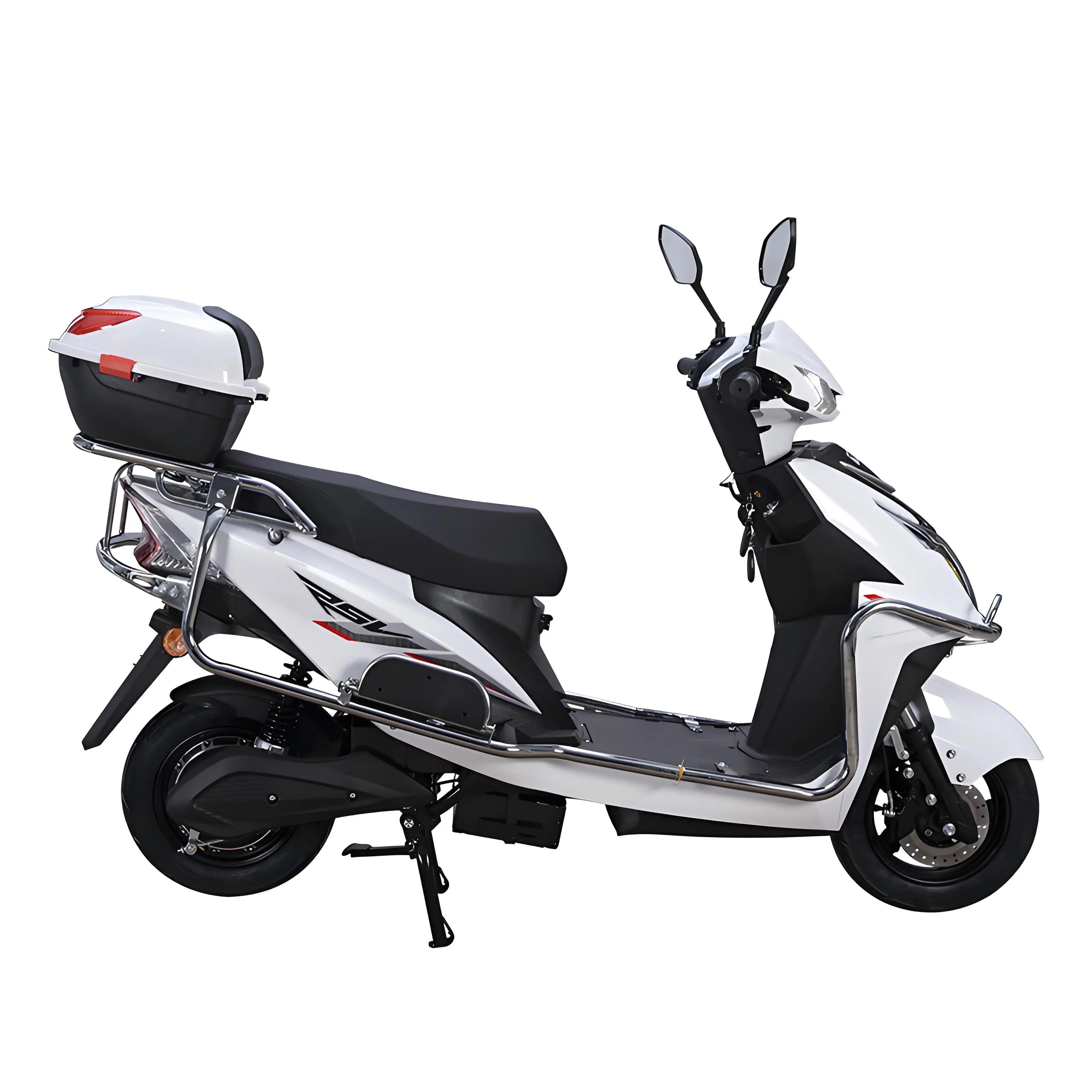 2025 Best Selling 60v Electric Motorcycle Scooter Long-Range Electric Bike for City Commuting and Leisure Riding