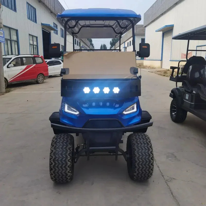 Luxury New Electric htseeing Bus 6 Seater Battery Operated Golf Cart