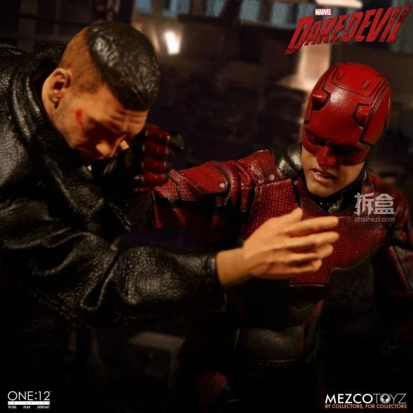 MEZCOTOYZ Genuine Superhero One 12 Series Wolverine Deadpool Logan Punisher Blade Daredevil Action Figures Model Toys Gifts