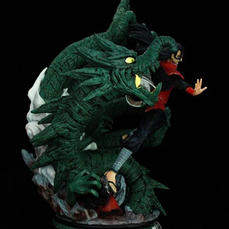 46CM Clouds Studio Naruto Anime Figurines Shodai Hokage Thousand Hand Pillar Senju Hashirama  Action  Figure Desktop  Decoration