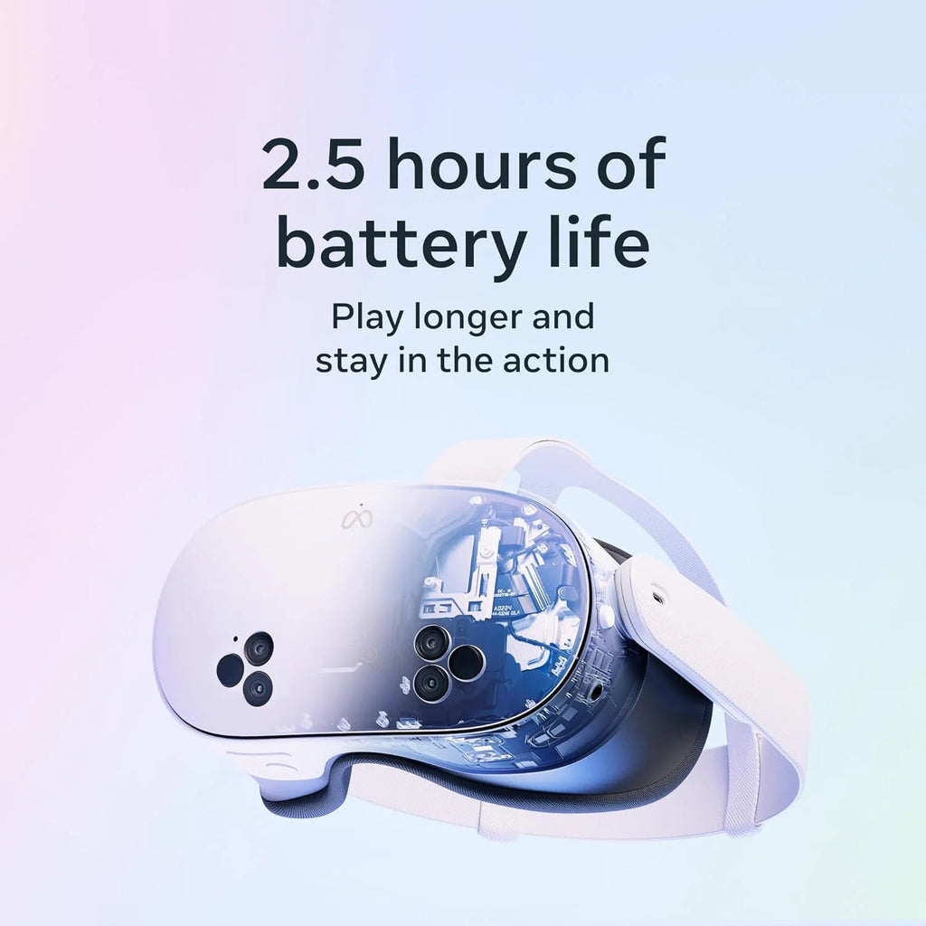 Oculus Quest 3S 128GB Oculus Wireless VR Headset 33% More Memory 2X Graphical Processing Power 3-Month Horizon