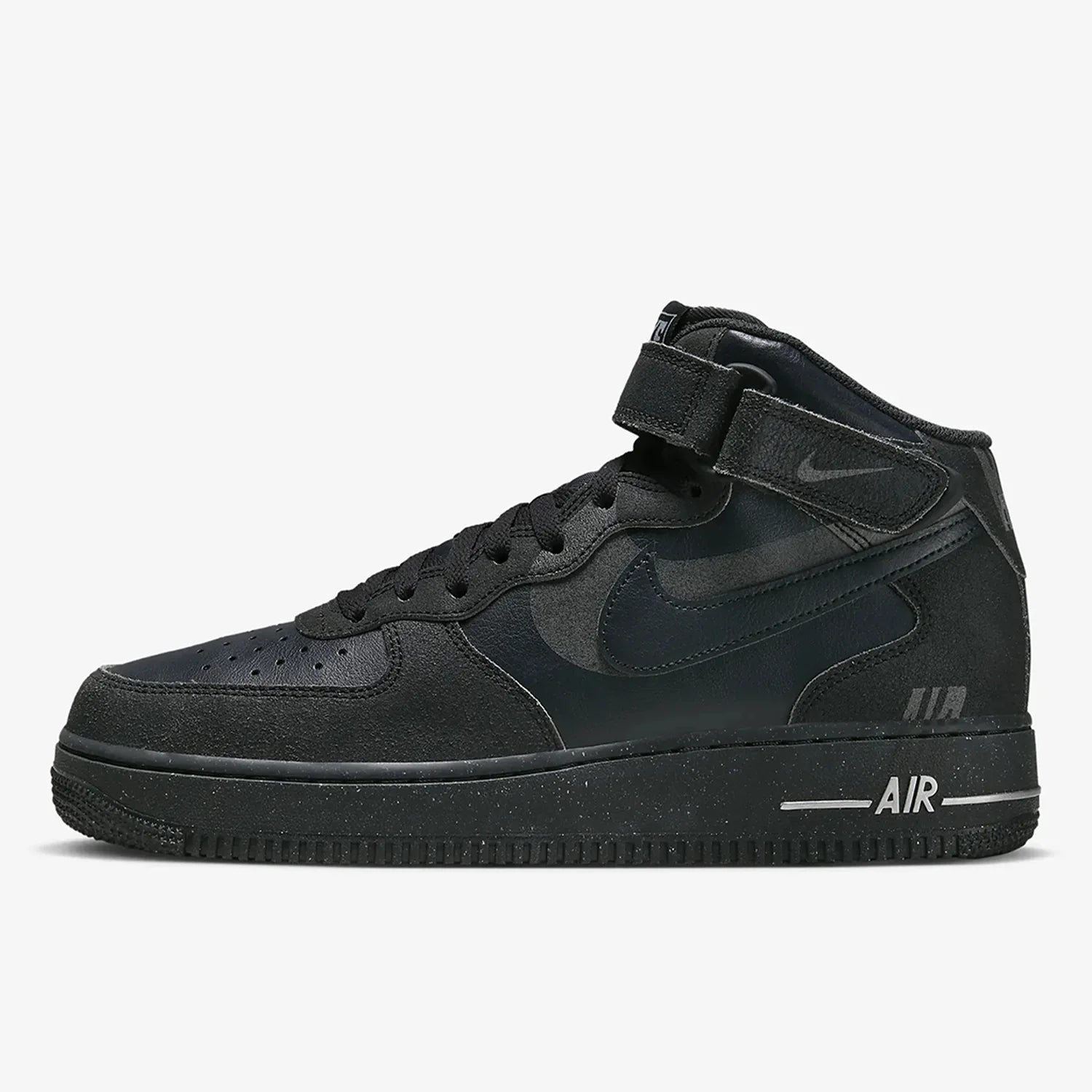 Nike genuine Air Force 1 Men's Casual Breathable Mid-Top Sneakers DQ7666-001