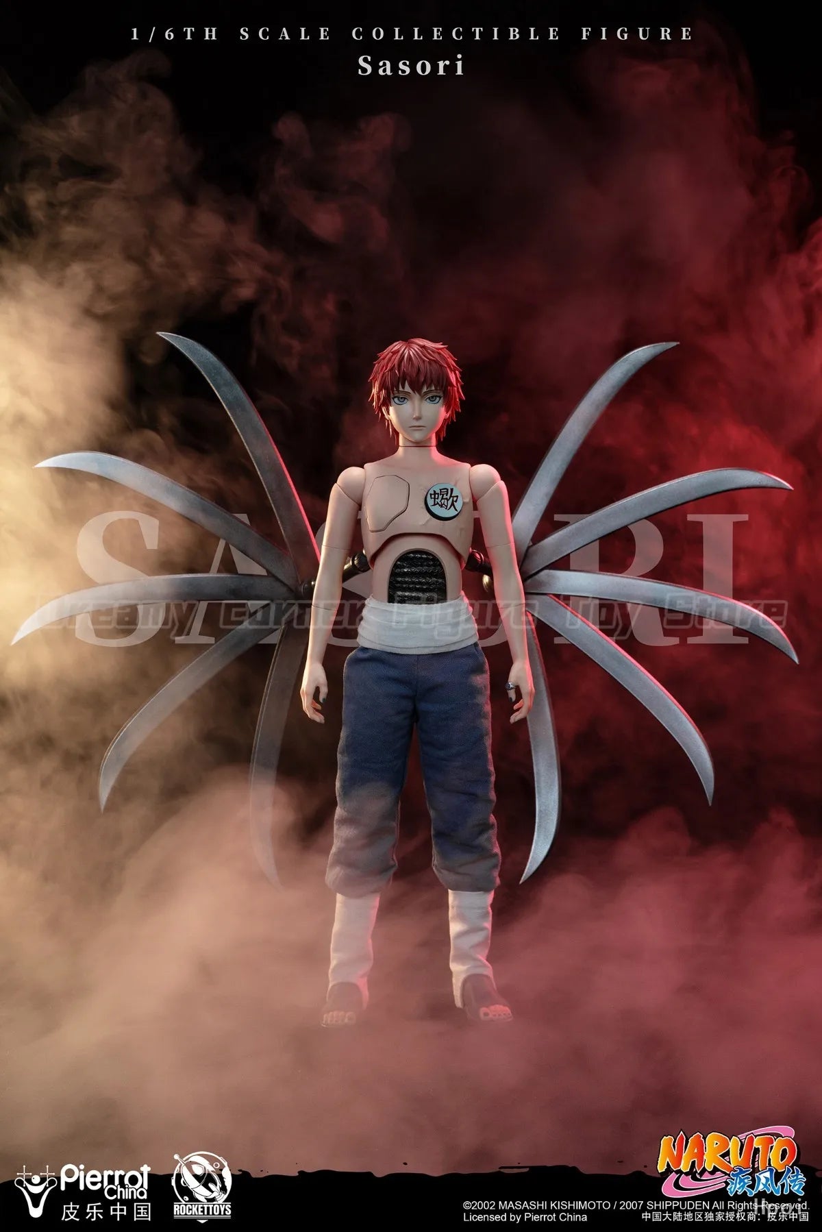 【In Stock】RocketToys ROC-010 NARUTO Sasori 1/6 Action Figure