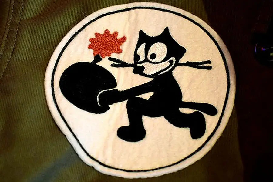 TOYS McCOY Deck FELIX CAT "100th Anniversary" N-1 Clipped Jacket