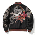 Ele Embroidered Heavy Industry Harajuku Sle Men's Baseball Jaet Woolen Coat Spring Autumn Faion Trend Outerwear