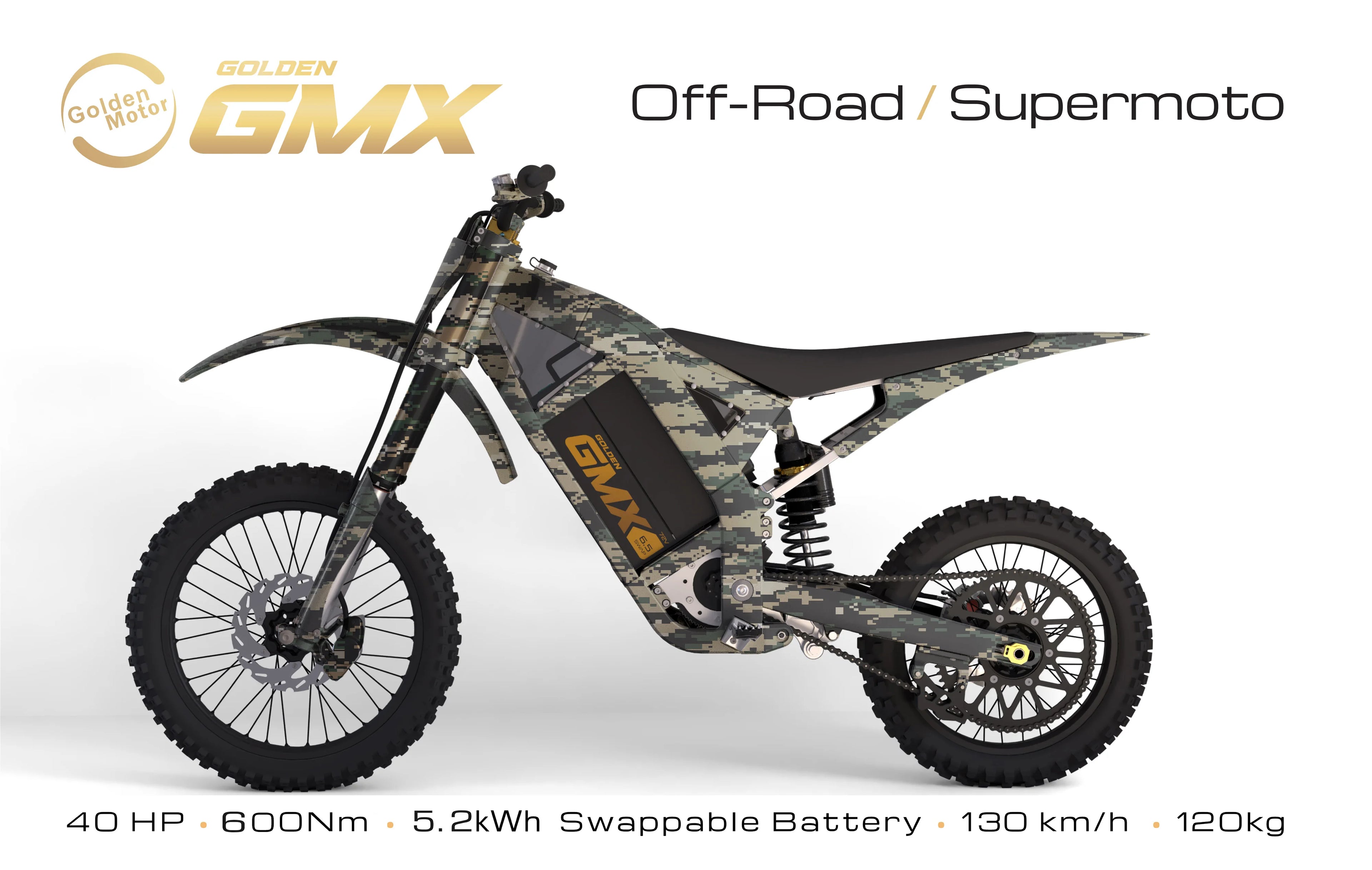 Gear Less Design Fast Speed 72V 130kmh 100KM Range Electric Racing Motorbike Off-road Electric Motorcycle