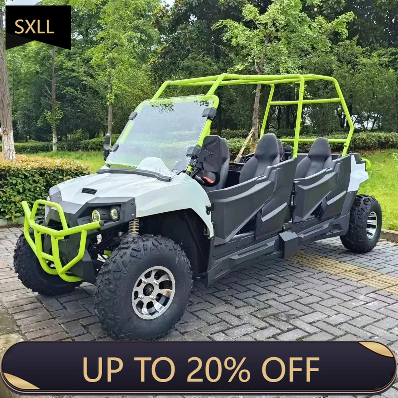 SXLL  Hot Sale 200cc 300cc 400cc 500cc 2 Seats 4 Seats UTV 2WD/4WD All Terrain ATV Adult Off-Road Motorcycle UTV Farme Car