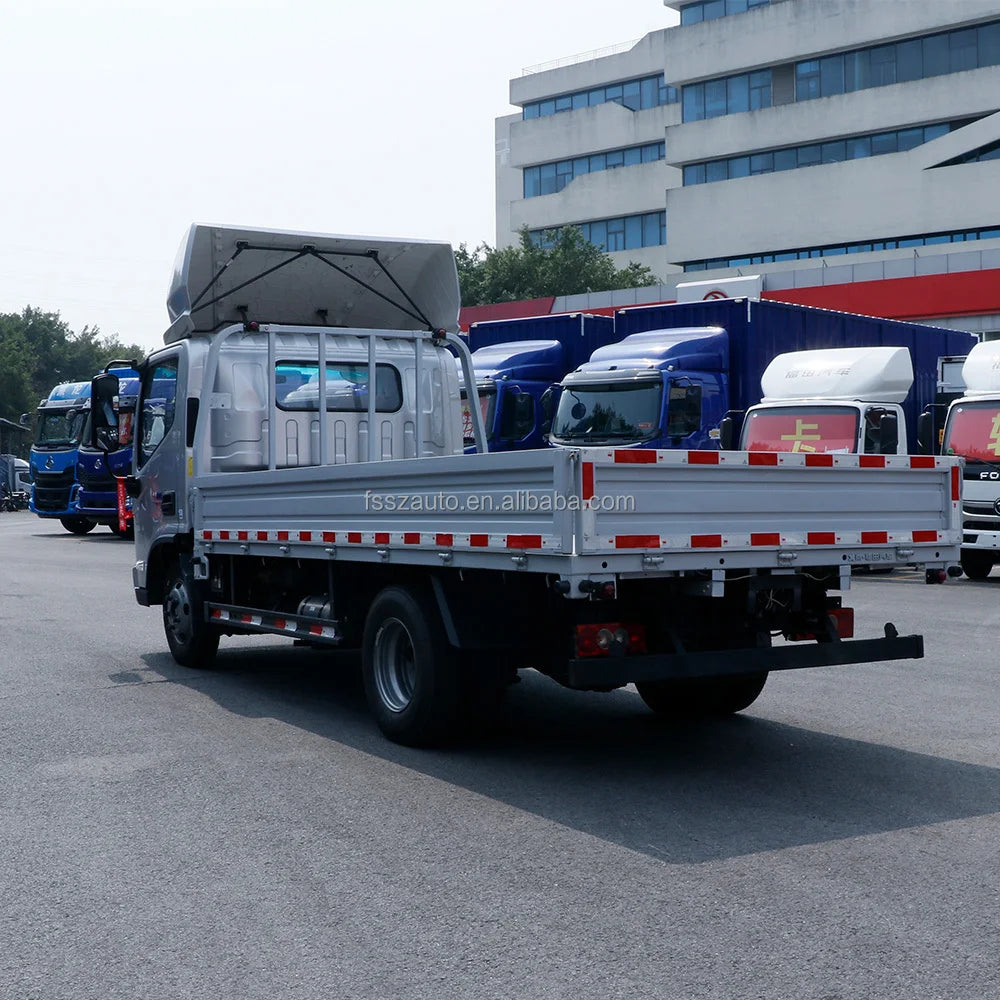 Electric Truck 5 Tons Freight Truck Customize Flatbed Truck CATL 100.46kWh Battery Electric Vehicles for Sale