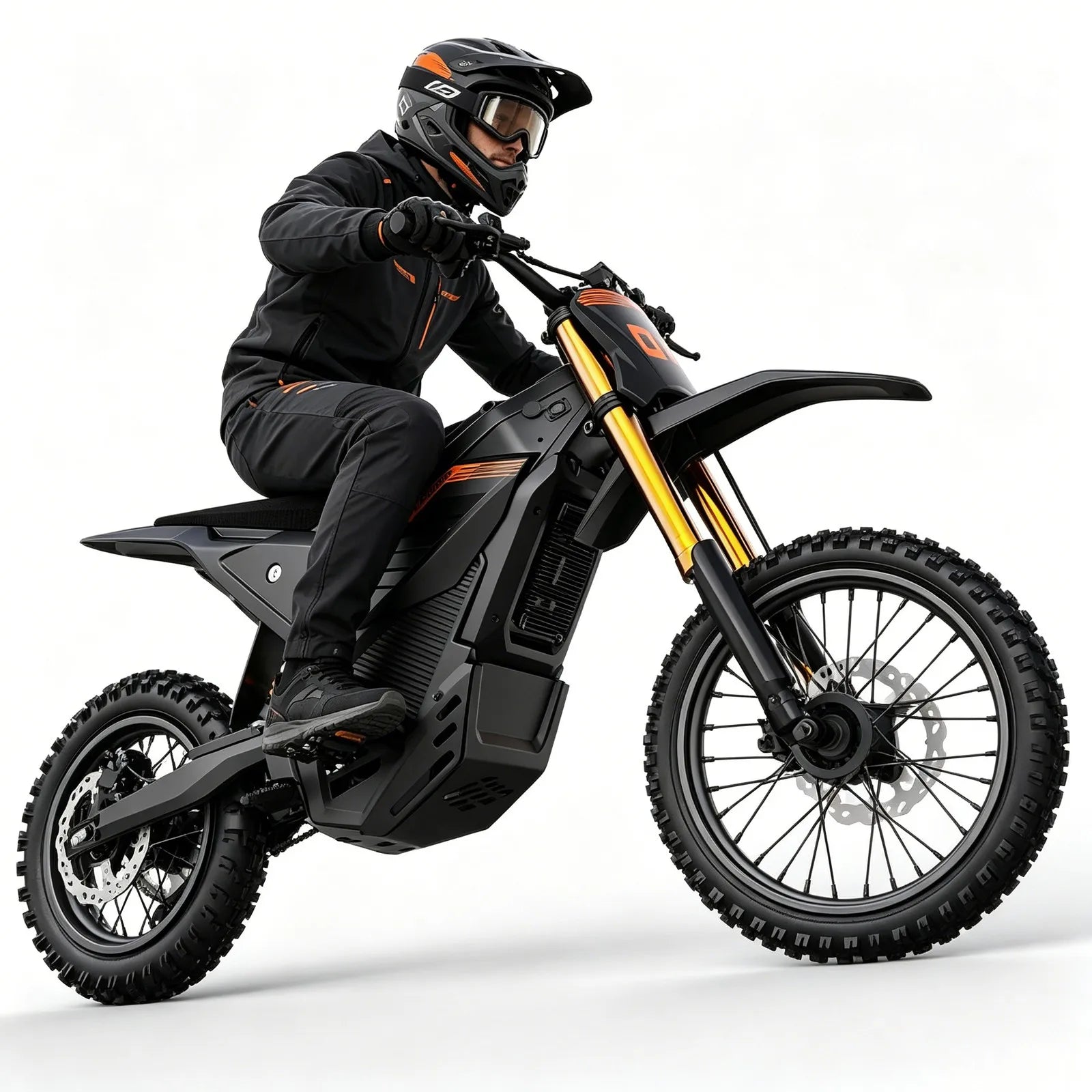 6000W PEAK ELECTRIC DIRT BIKE 60V 30AH OFF-ROAD BICYCLES 50MPH E-BIKE FOR ADULTS