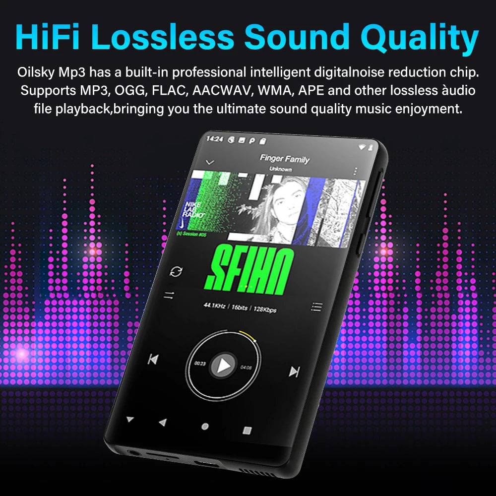 128GB Camera Mp4 Player Bluetooth Wifi Android Touch Screen Hifi Sound Music Recorder Video Mp3 Mp4 Player With Speaker FM Radio