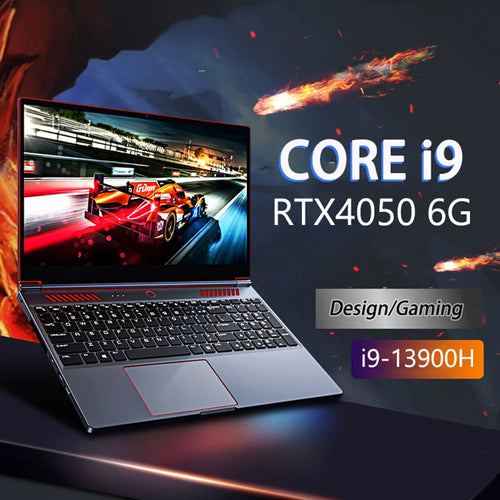 16.1 Inch Gaming Laptop RTX4050 6G Intel Core i9-13900HK Windows11 RAM Max 64GB DDR5 2*M.2 NVME 2TB SSD WiFi Office Notebook