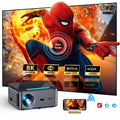 XIWBSY 1000ANSI Android Projector 25000 Lumens 4K AutoFocus/Keystone Projector Office Video Home Theater Portable Beamer Outdoor