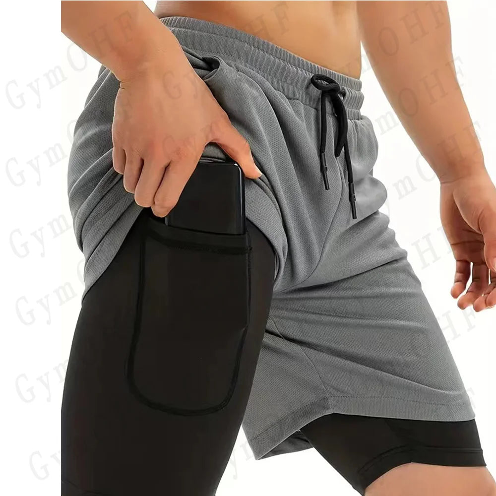 Anime Baki Sport Suits Runing Compression Shirt Shorts Sets Gym Fitness Jogging Training Rashguard Sportwear 2 in 1 Mens
