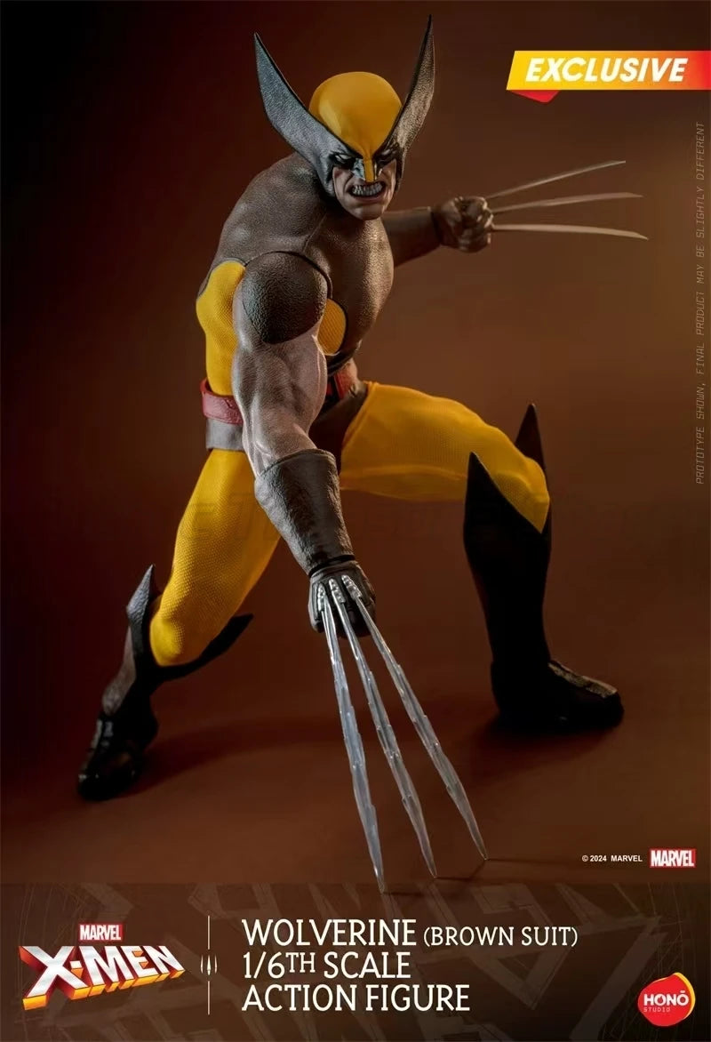 【MT】Hot Toys Marvel HS03 X-Men Wolverine (Brown Clothes) 1:6 Scale Action Figure Collection Toys