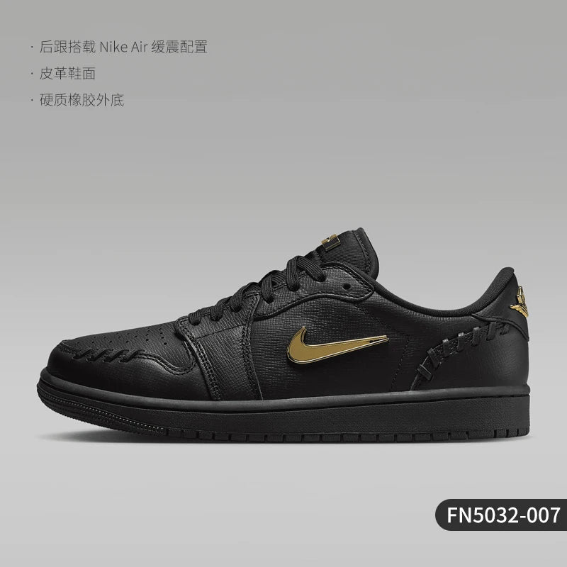 Nike Authentic Air Jordan 1 Women's Durable Low-Top Sneakers FN5032-007
