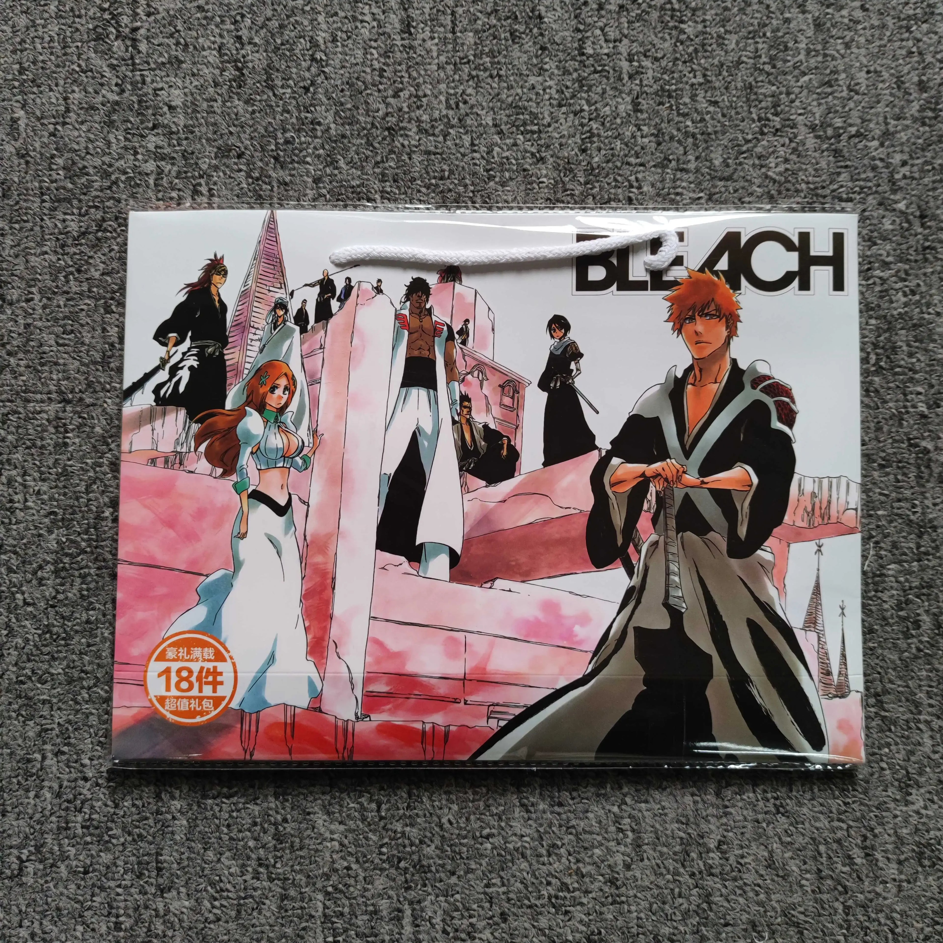 Anime Lucky Gift Bag Stray dogs ONE PIECE Genshin Impact Collection Toy Include Postcard Poster Bookmark Sleeves