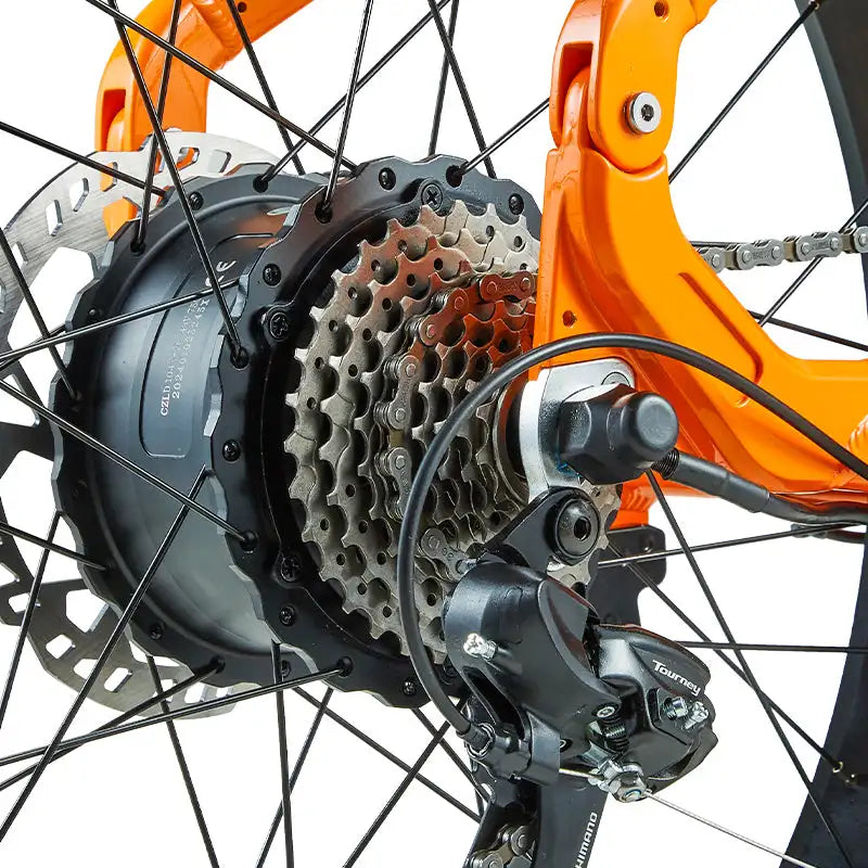 26" Electric Bike 2000W E-Bike For Adults Dual-Motor Bicycle  30mph Fat Tyre