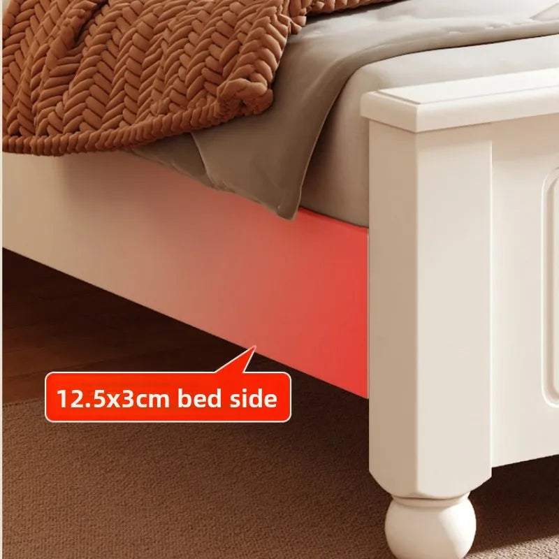 wooden single bed household simple 180x200 modern bed frame comfortable minimalist muebles para dormitorio bedroom furniture