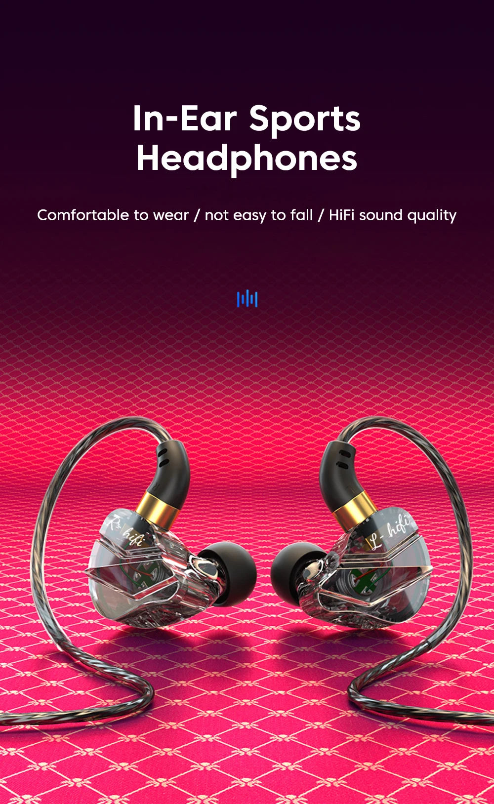 OLAF HiFi Type C Gaming Headphones Wired Earphones Handsfree Bass Stereo 3.5mm Headset Gamer Sports Earbuds Noise Cancelling