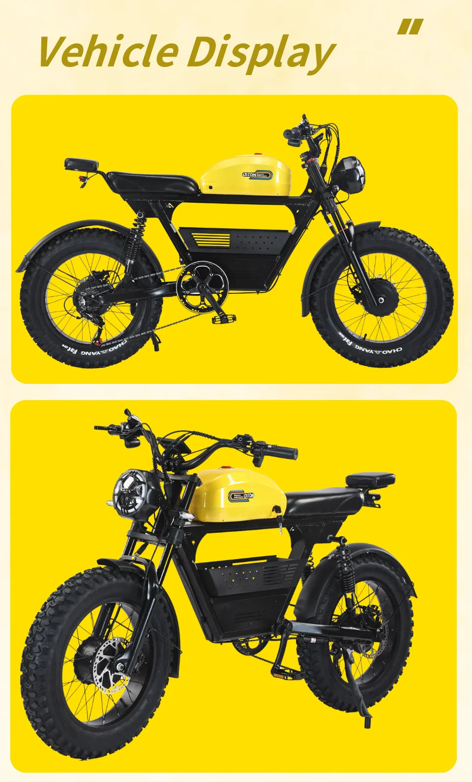 2025 AKEZ All-Terrain Off-Road E-Bike - 3000W Super Dual Motor, 48V 26Ah Battery, 20'' Fat Tires & Full Suspension, Fast Electri