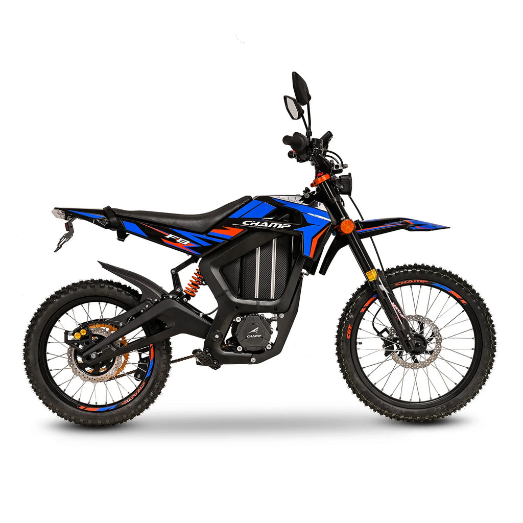 STLF EEC COC CE Licensed for the Road 72V 40Ah 7500W 100km/h Speed Off-road City Commuting Dirt Bike Electric Motorcycle