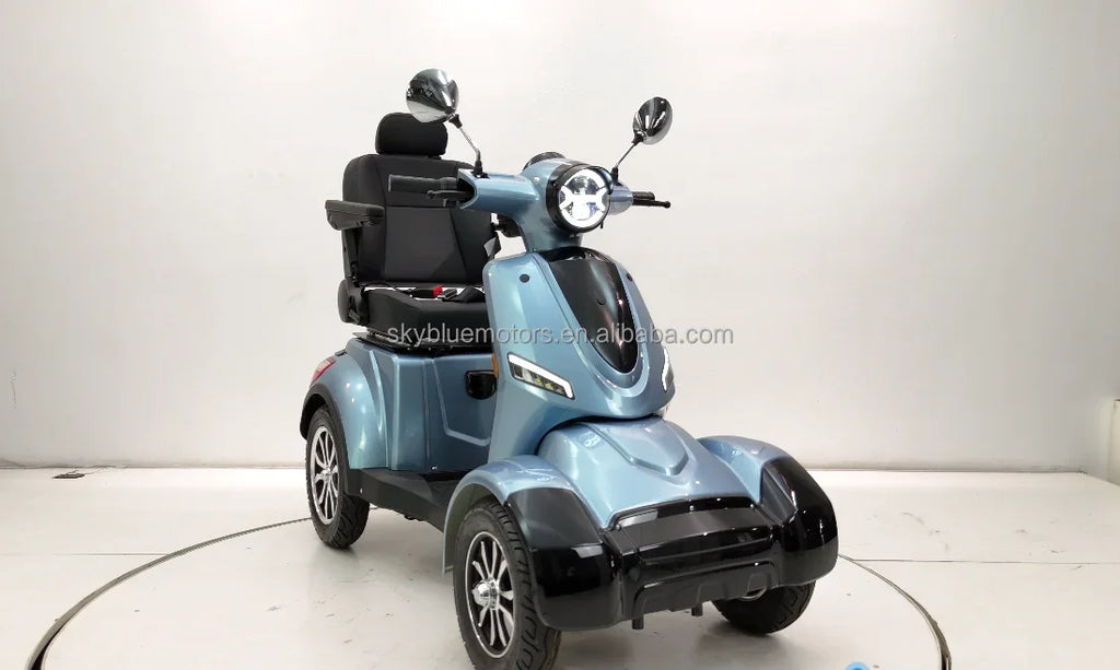 2025 New Den Electric Moped Scooter 1000W Electric 25Kmph Speed  OEM Mobility Scooter For Adults 4 Wheels