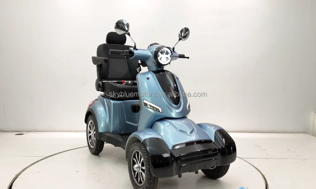 2025 New Den Electric Moped Scooter 1000W Electric 25Kmph Speed  OEM Mobility Scooter For Adults 4 Wheels