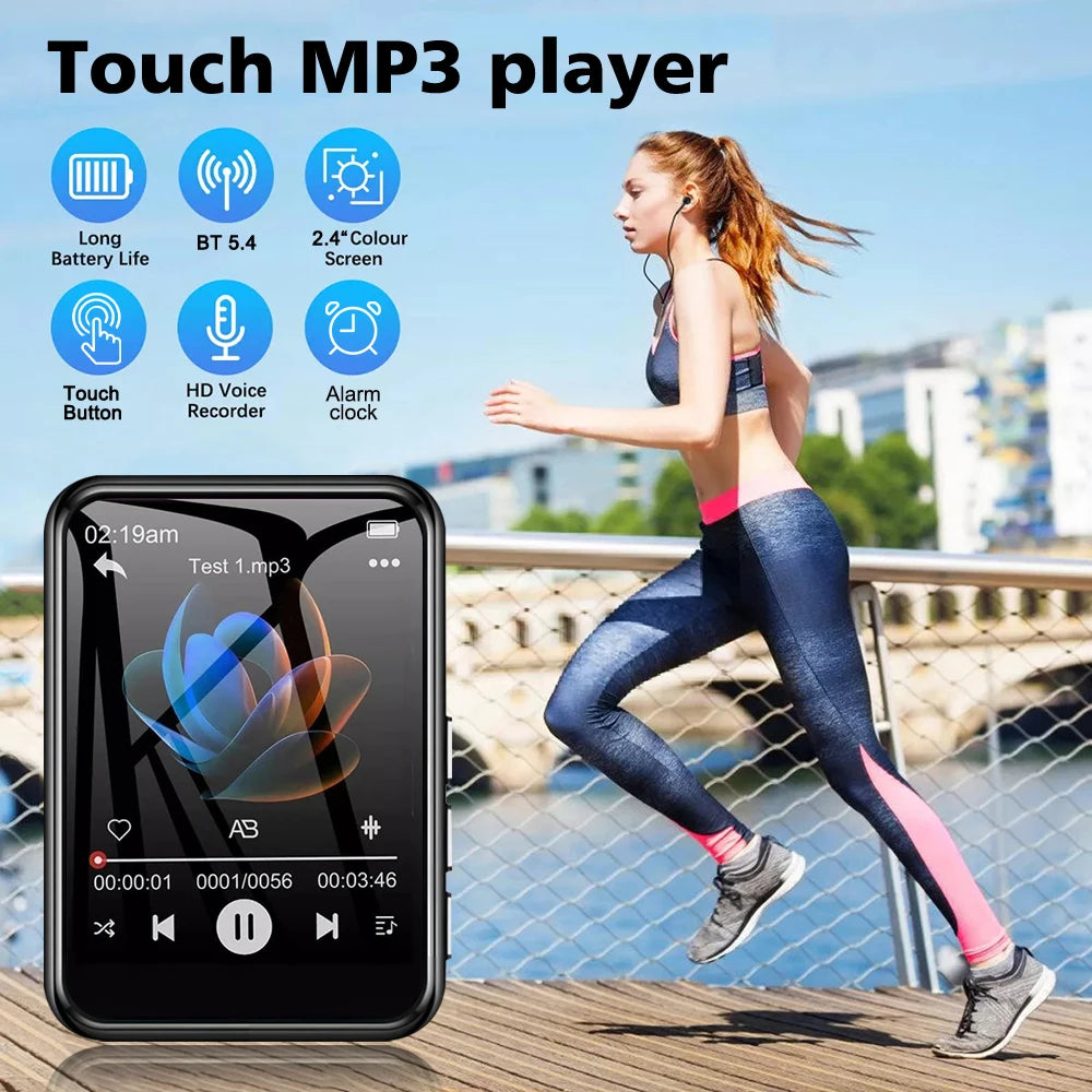 128GB Camera Mp4 Player Bluetooth Wifi Android Touch Screen Hifi Sound Music Recorder Video Mp3 Mp4 Player With Speaker FM Radio