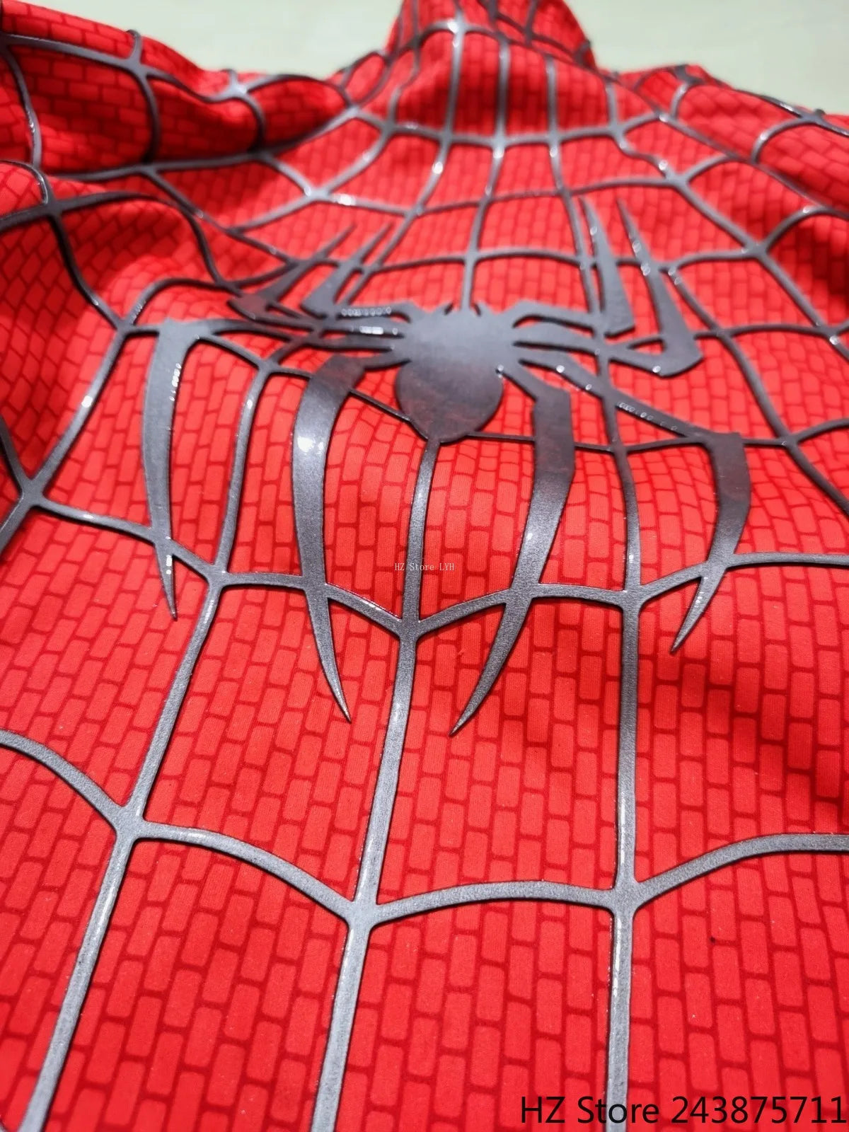 Classic Tobey Spider-Man Costume 1:1 Wearable 3D Toby Spider-Man Jumpsuit with Mask Webs Handmade Cosplay Suit for Coser Gift