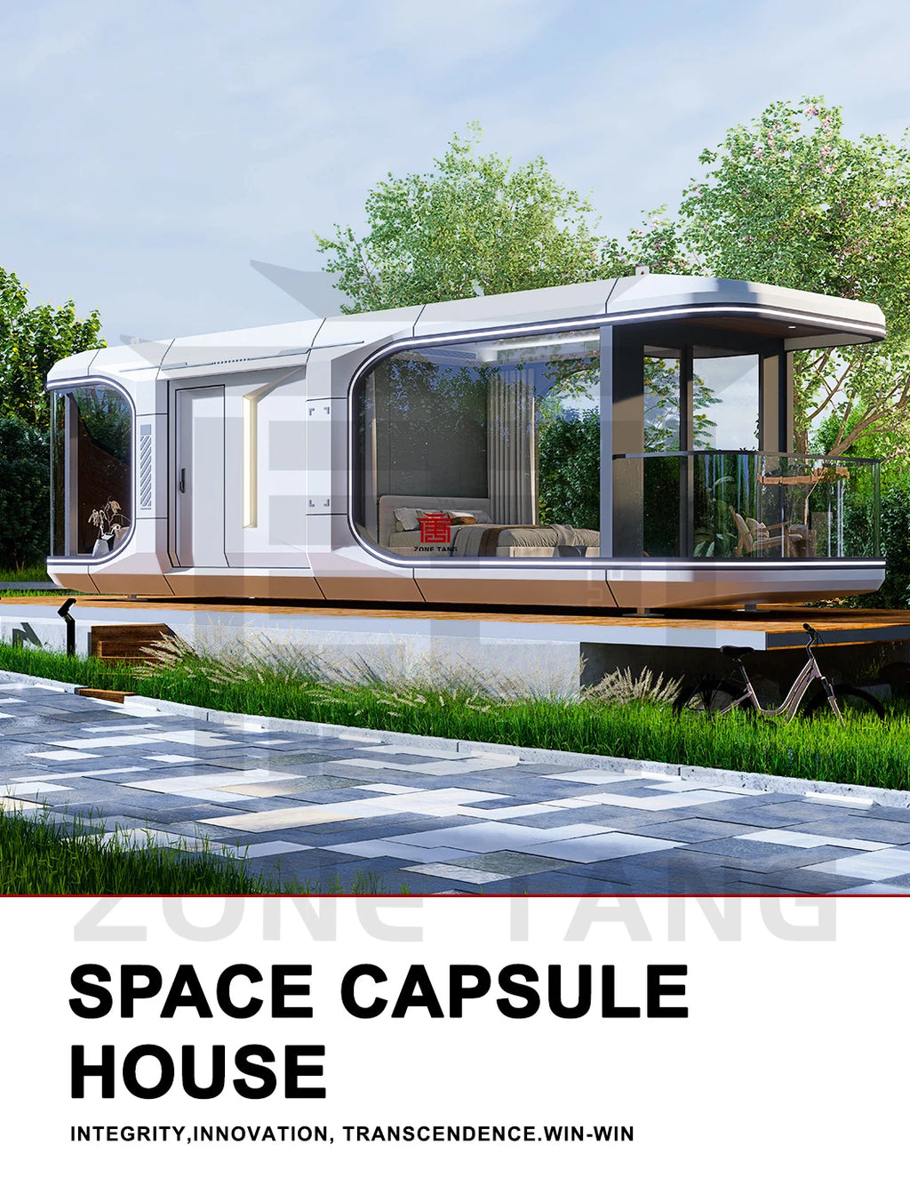 Good Quality Luxury Prefabricated Container Houses Modern Capsule House Factory Low Cost Space Capsule Home Prefab Homes Modular