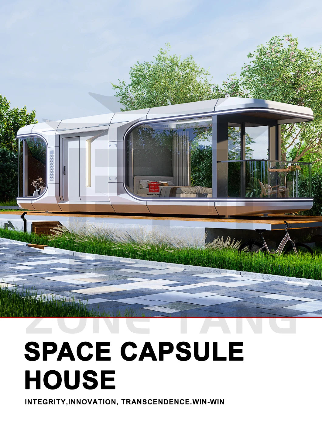Thermal Insulation Mobile House Luxury Modern Modular Prefabricated Houses Living Capsule Homes Space Capsule Home Good Quality