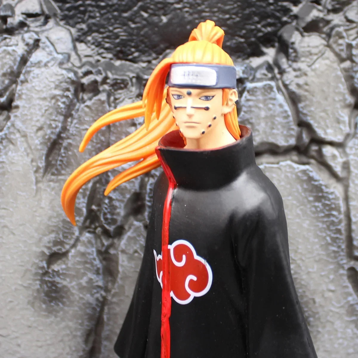 37cm Naruto Akatsuki Figure 6 Pcs/Set Uchiha Itachi Madara Konan Hidan Ninja Super Anime Scene Figurine Decoration Model Toys