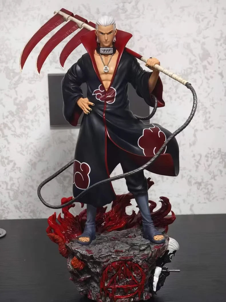 1/6 Naruto Kakuzu Hidan Akatsuki Undead Duo Anime Figure Resin Model Peripheral Statue Decorate Ornaments Birthday Gift Toys Kid