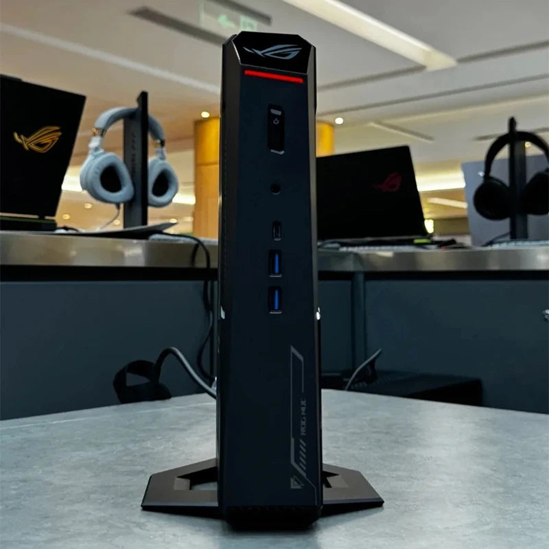 Rog Nuc 2025 Mini Host Ultra7 255hx Rtx5060 32gb 1tb Silent Cooling Micro Host Esports Gaming High Performance Desktop Host