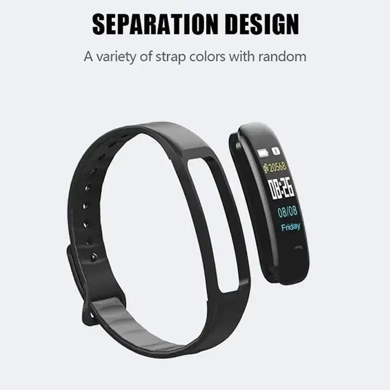Lenovo C1 Plus Smart Watch Men Women Bluetooth Step Counting Sports Bracelet Fitness Tracker Heart Rate Blood Pressure Sleep